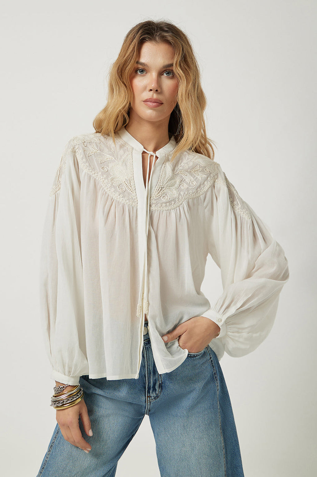 Petronella Top Papyrus