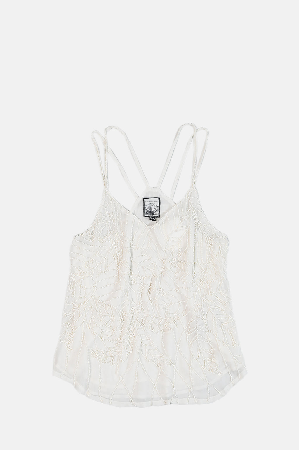 Scarlett Poppies Yara Top White Swan.