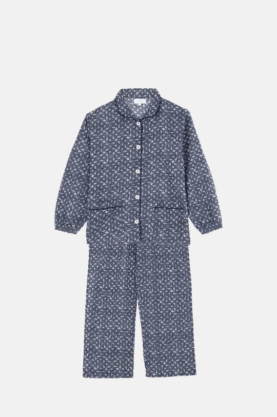 Claudine Pyjama Marge Blue