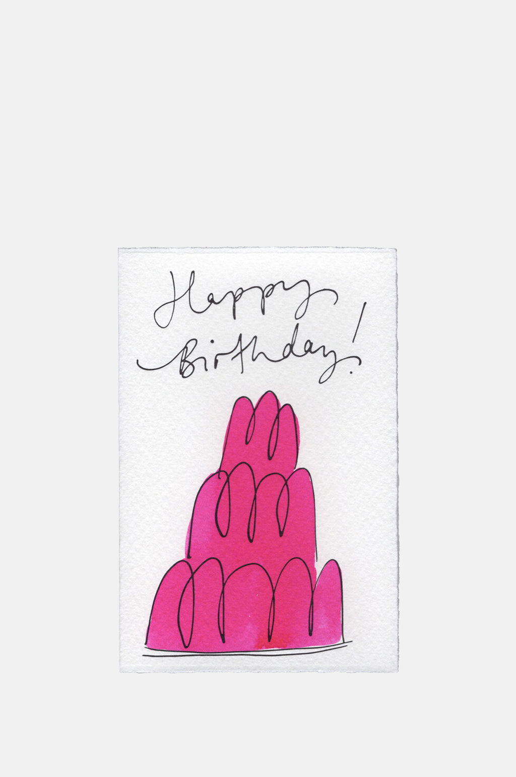 Jelly Card in Pink