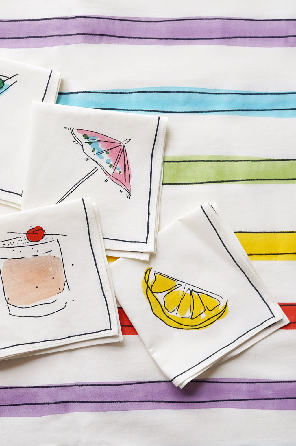 Cocktail Napkins Set of 6