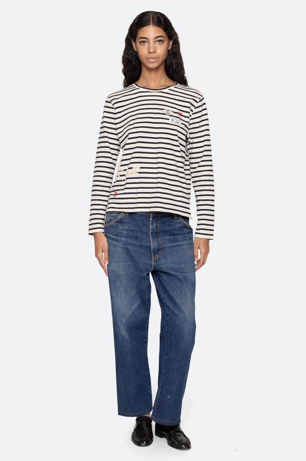 Athena Solid L/Slv T-Shirt Multi