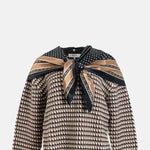 Sea New York Declan V Neck Sweater Scarf.
