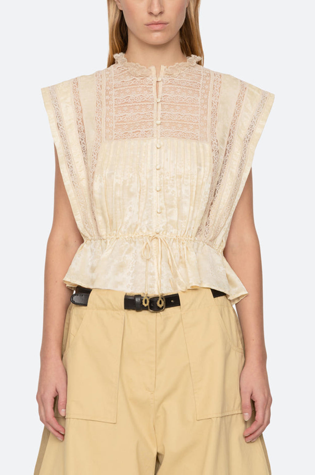 Ethel Solid Tank Top Butter