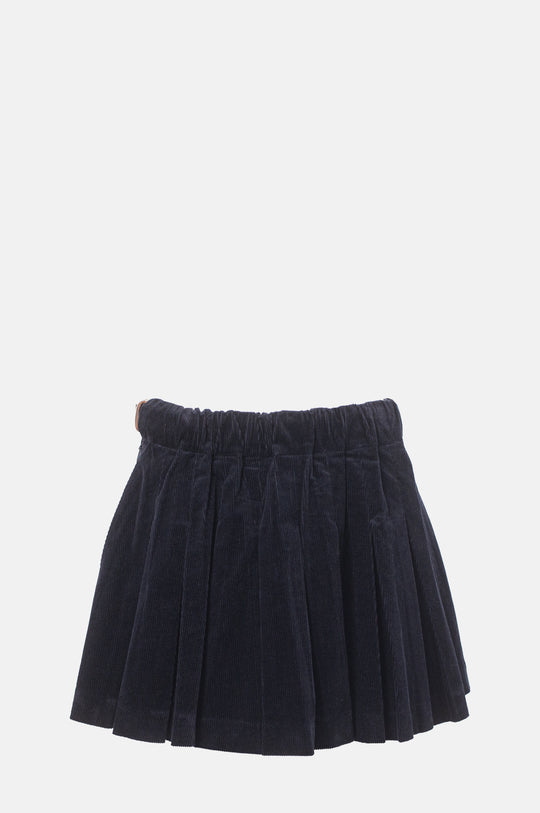 Garrett Corduroy Mini Skirt Navy
