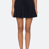 Garrett Corduroy Mini Skirt Navy