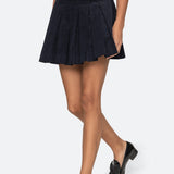 Garrett Corduroy Mini Skirt Navy