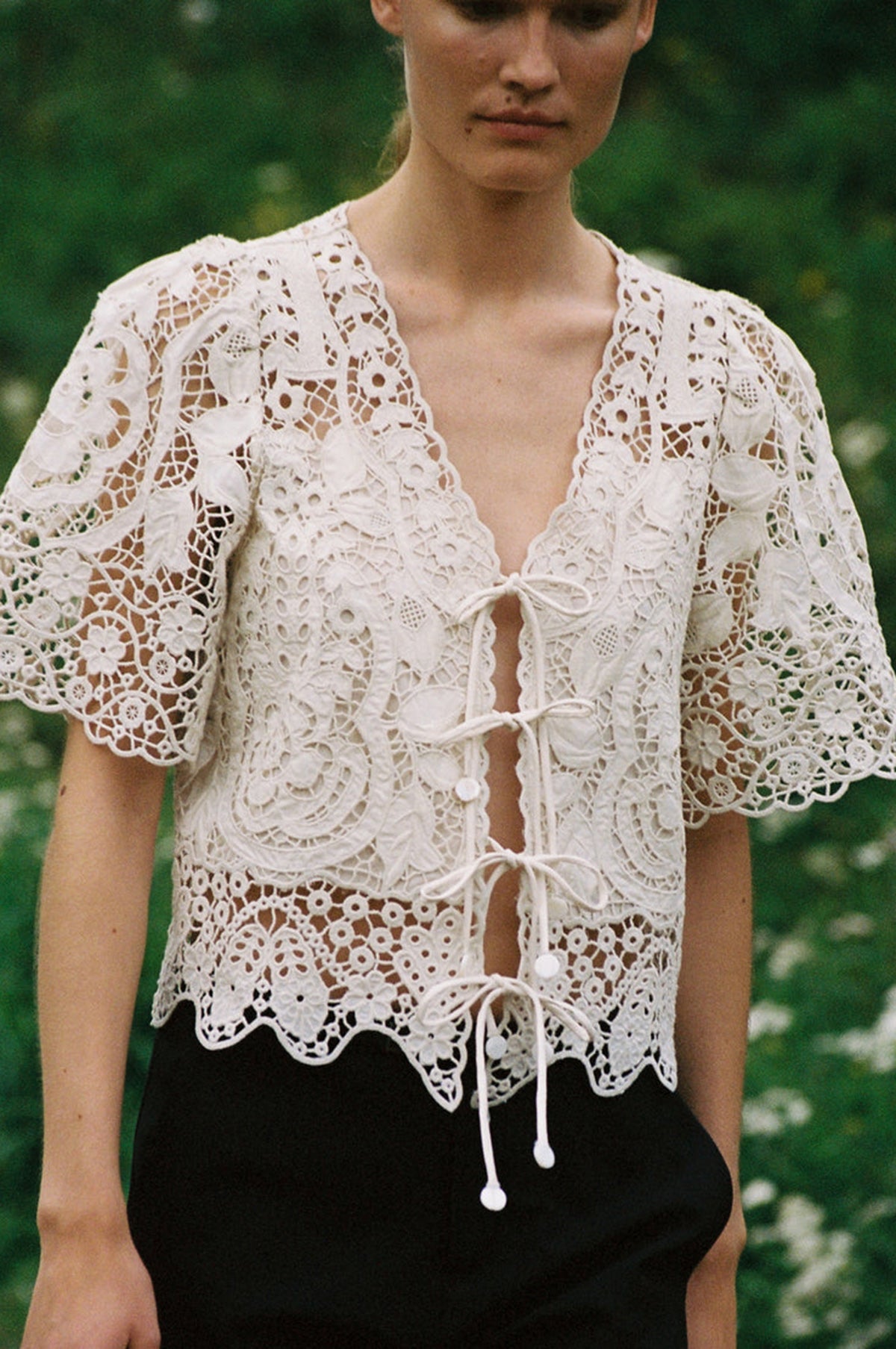 ブラウス シャツ Sea New York/シー ニューヨークGIANNA LACE TIE FRONT TOP レディース sea new york ブラウス シャツ Sea New York/シー ニューヨーク