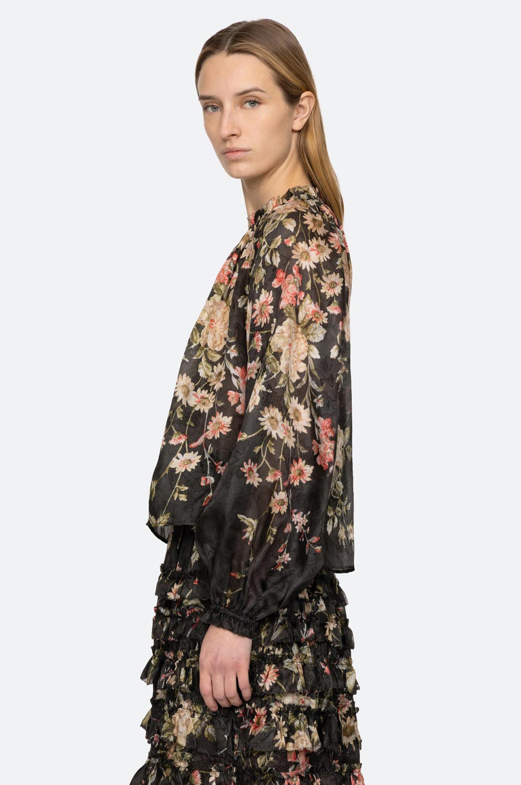 Jolie Print L/Slv Top Multi