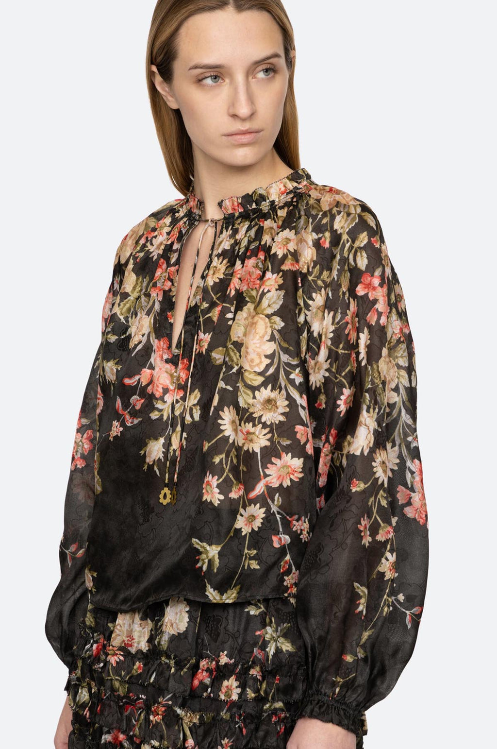 Jolie Print L/Slv Top Multi