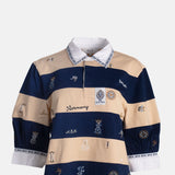 Sea New York Juliet Emb Short Sleeve Rugby Top Multii.