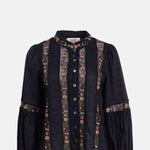 Sea New York Kaiya Floral L Slv Top Black.