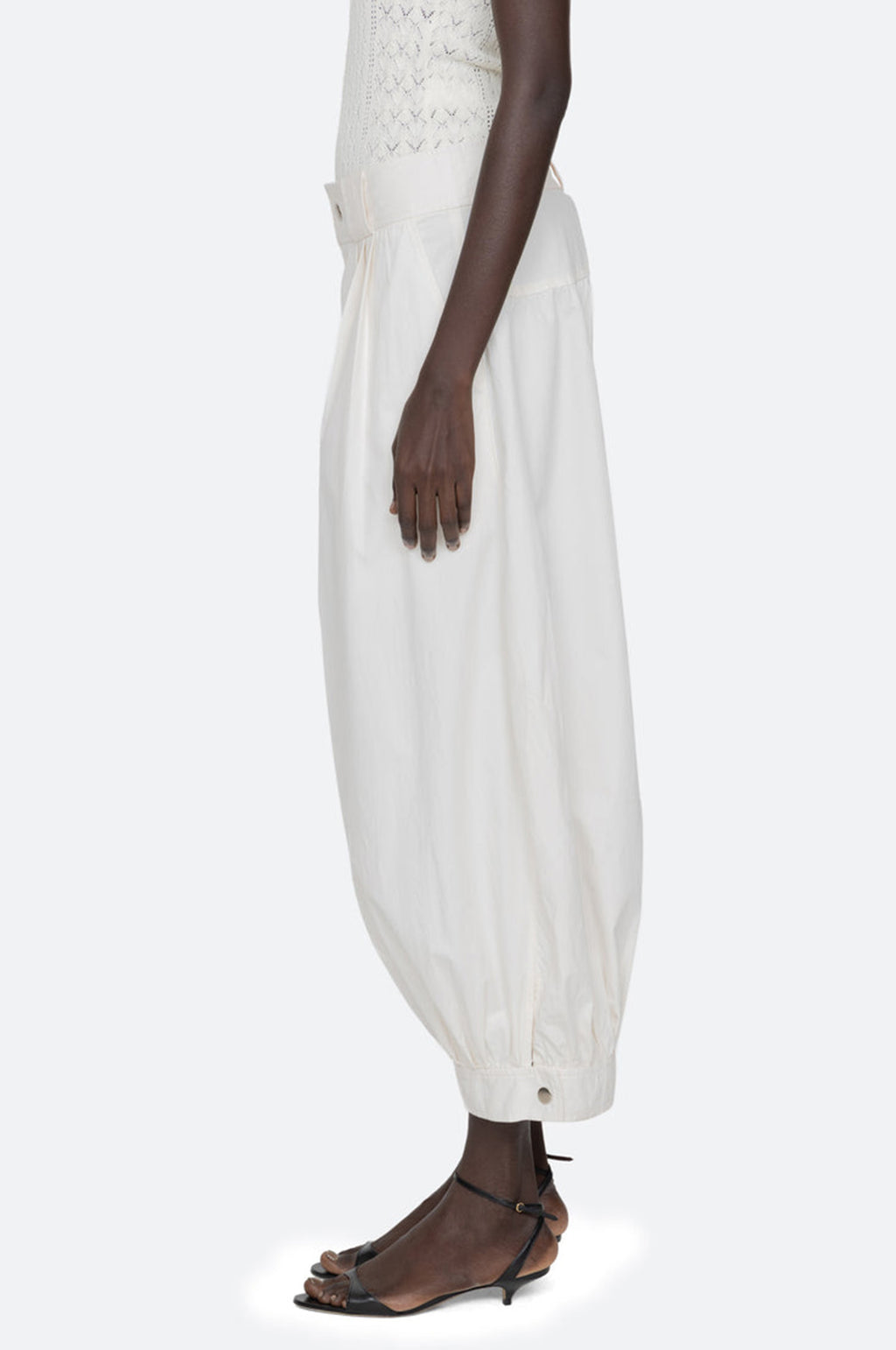 Lois Twill Pants Cream