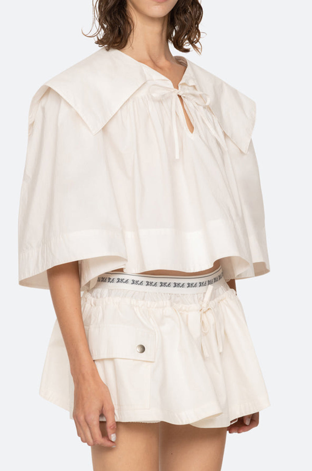 Lois Twill Top Cream