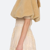 Michaela Wool Cape Camel