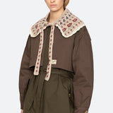 Preston Knit Collar Cream