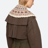 Preston Knit Collar Cream