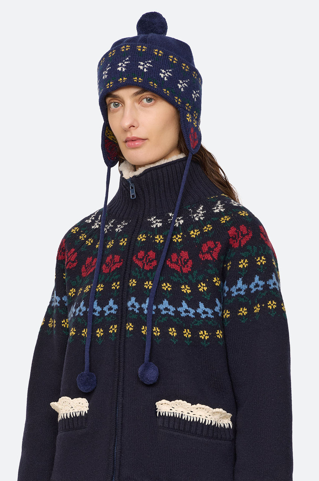 Preston Knit Hat Navy