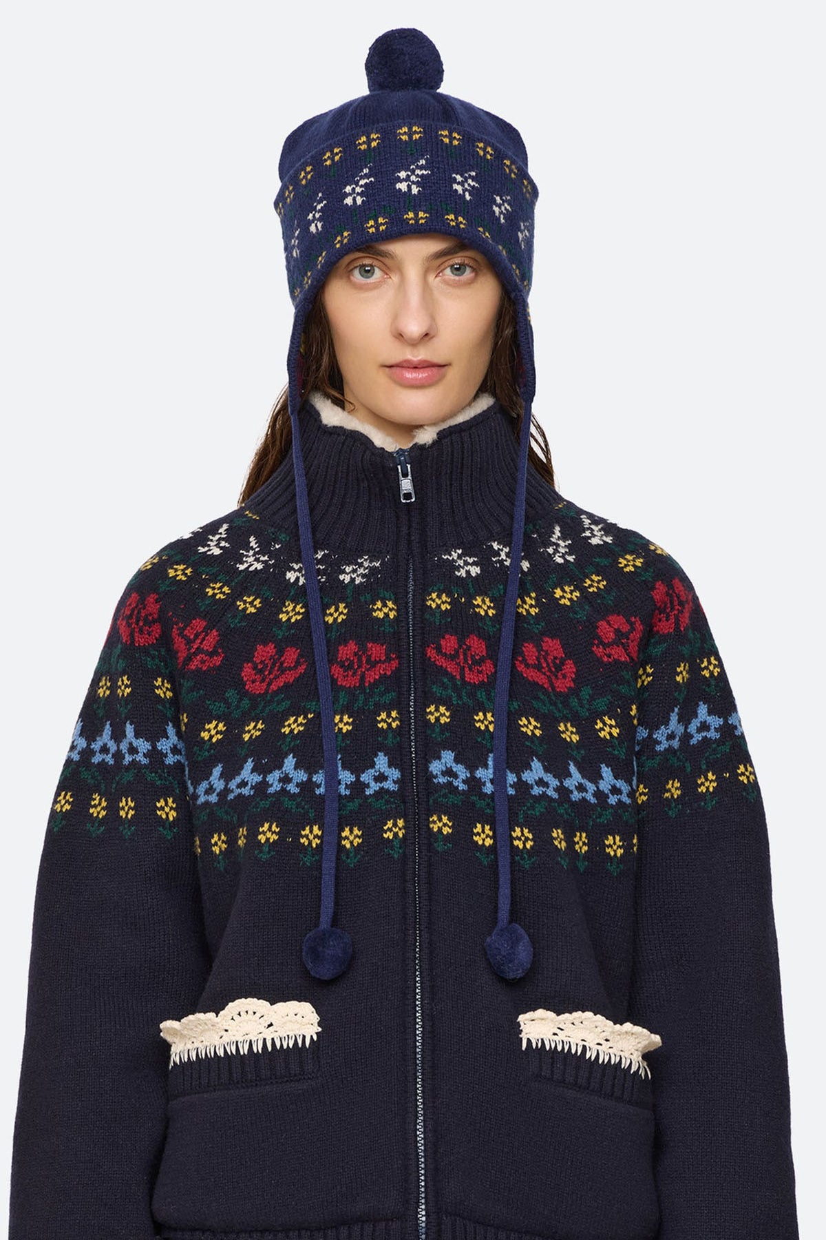 Preston Knit Hat Navy