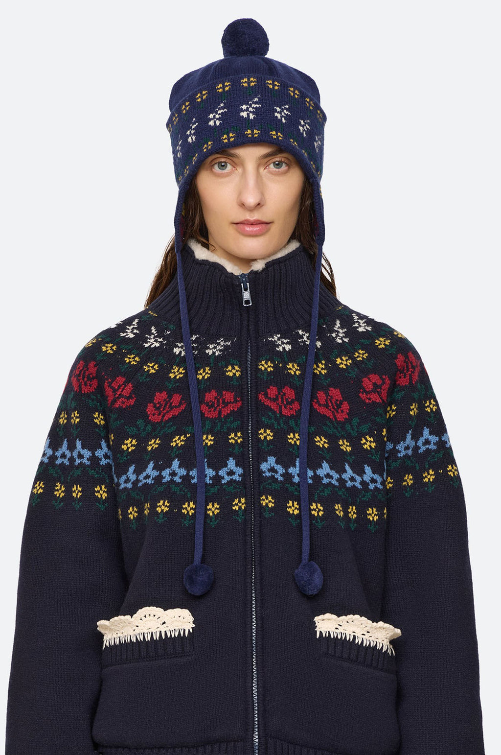 Preston Knit Hat Navy