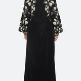 Shiloh Emb Maxi Dress Black
