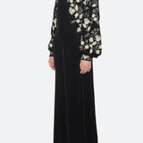 Shiloh Emb Maxi Dress Black