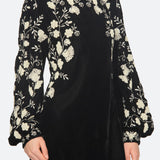 Shiloh Emb Maxi Dress Black