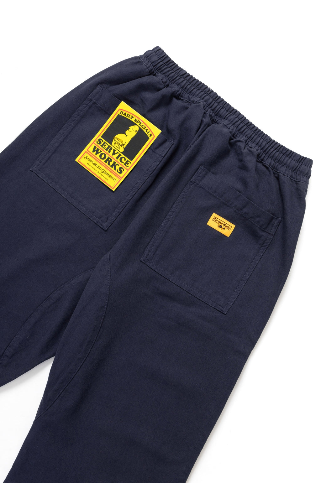 Canvas Chef Pants Dark Navy
