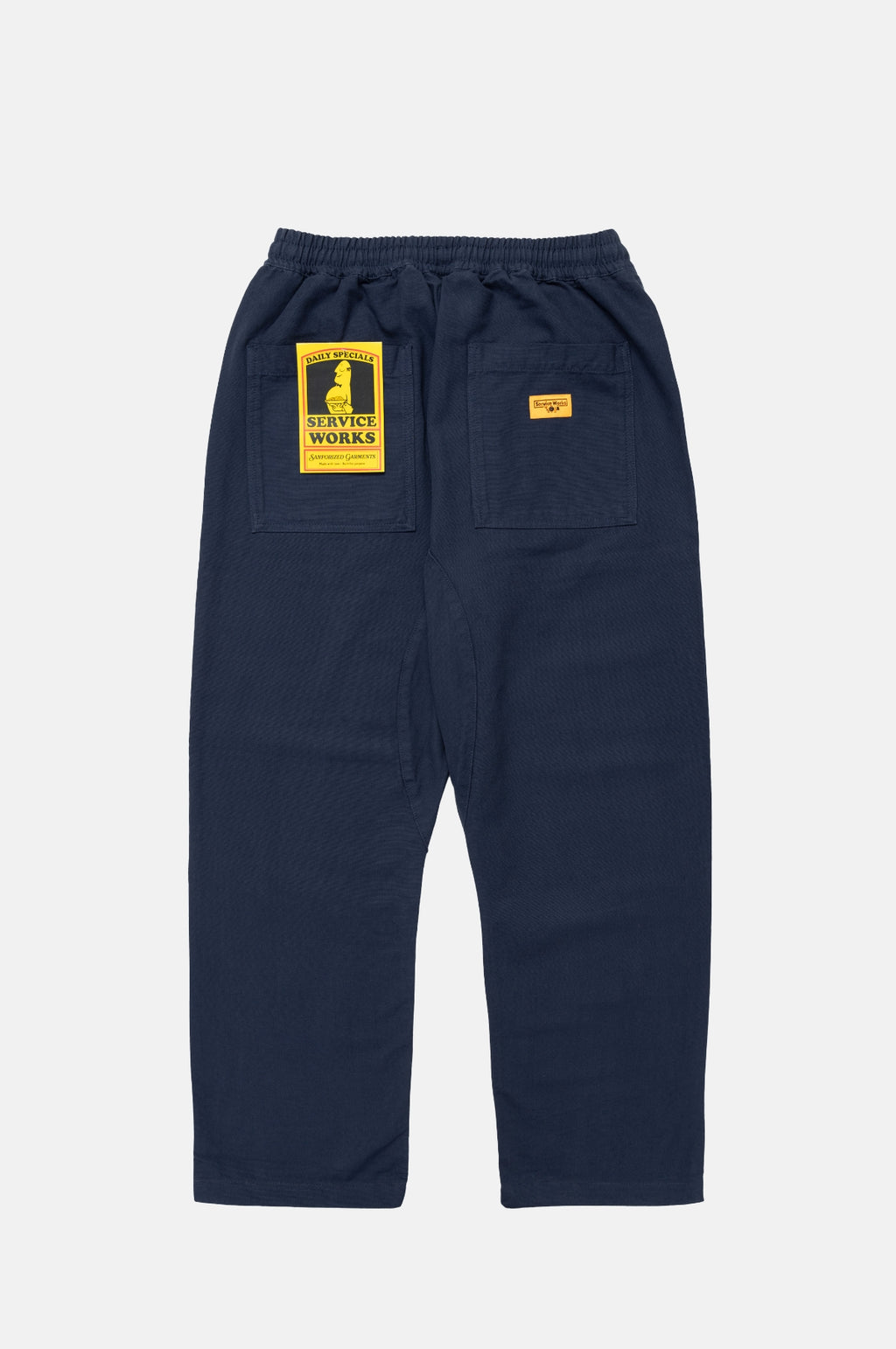 Canvas Chef Pants Dark Navy