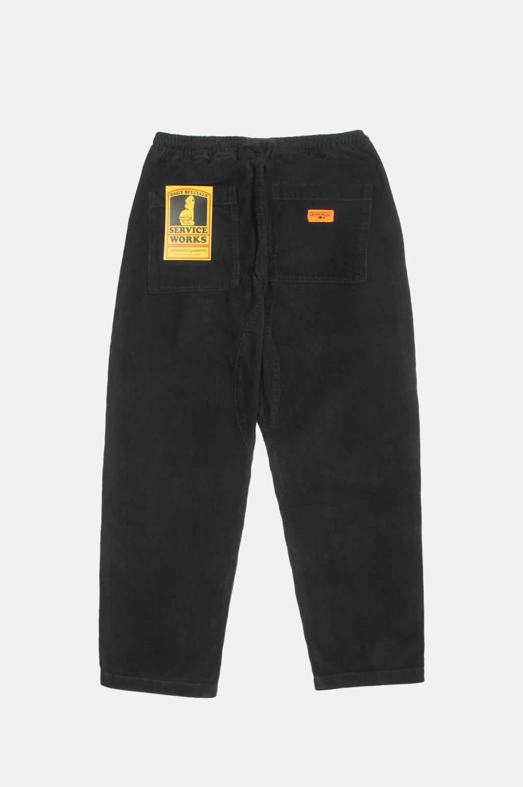 Service Works Corduroy Chef Pants in Black – The Hambledon