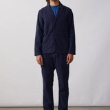 Fine Cord Waiter Pants Dark Navy