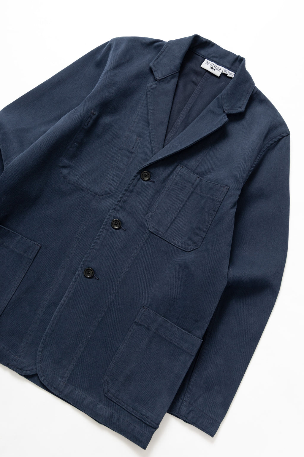 Moleskin Server Suit Jacket Dark Navy