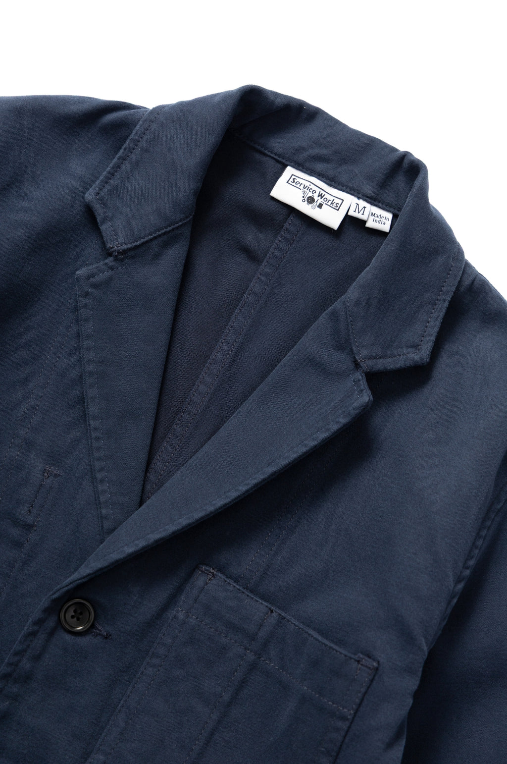 Moleskin Server Suit Jacket Dark Navy
