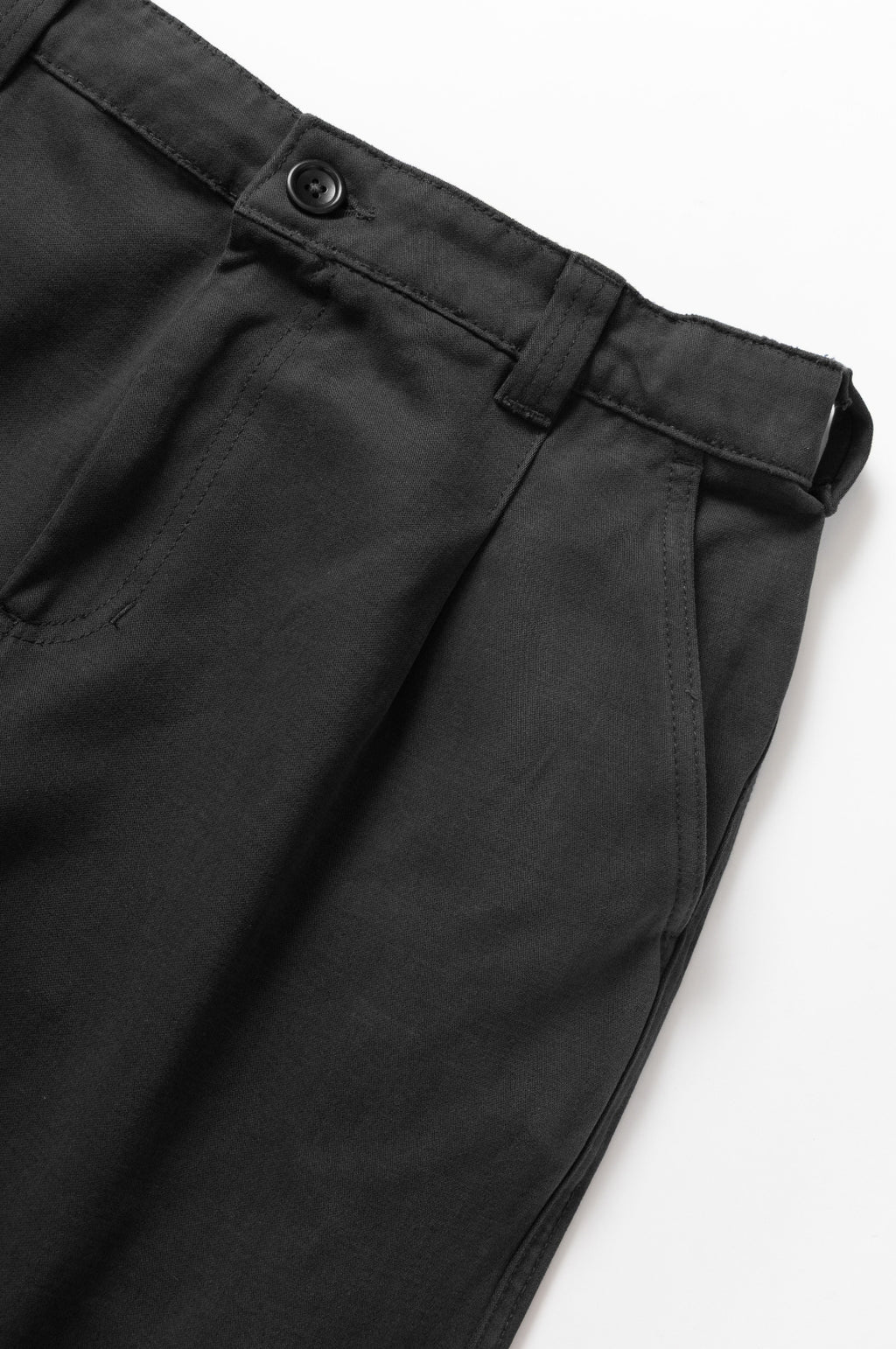 Moleskin Waiter Pants Black