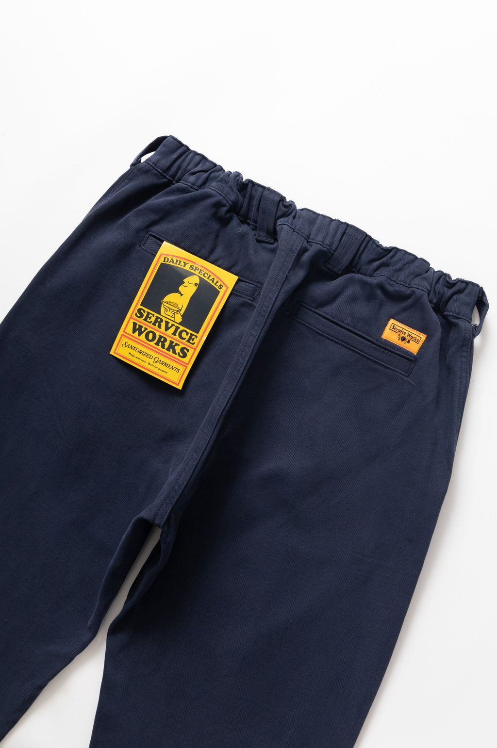 Moleskin Waiter Pants Dark Navy