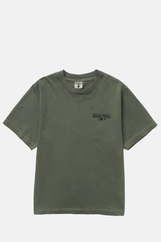 Pigment Dyed Trademark Tee Olive