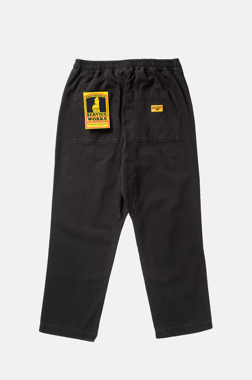Pigment HBT Chef Pants Black