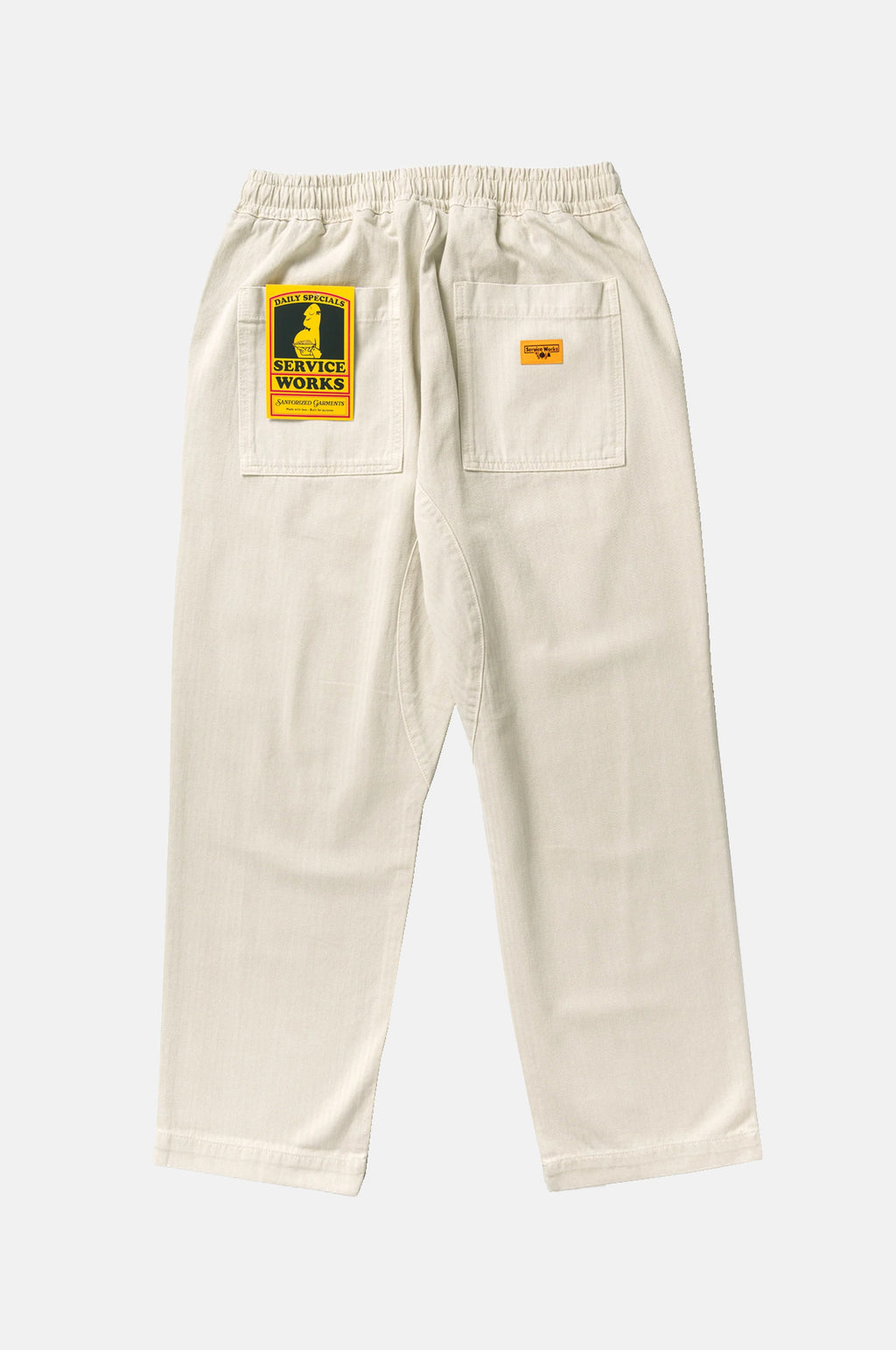 Pigment HBT Chef Pants Bone