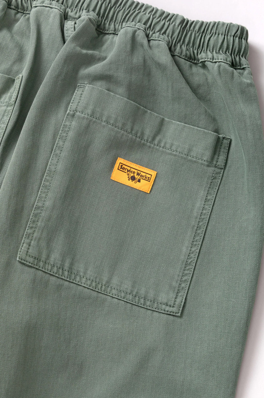 Pigment HBT Chef Pants Olive
