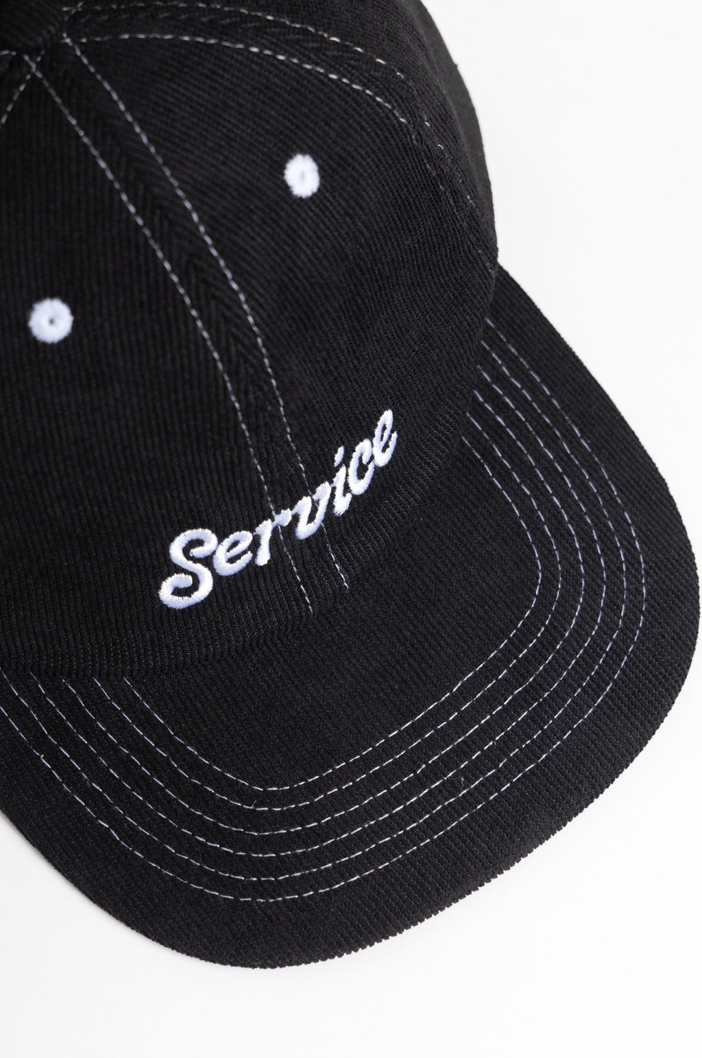 Service Script Cord Cap Black