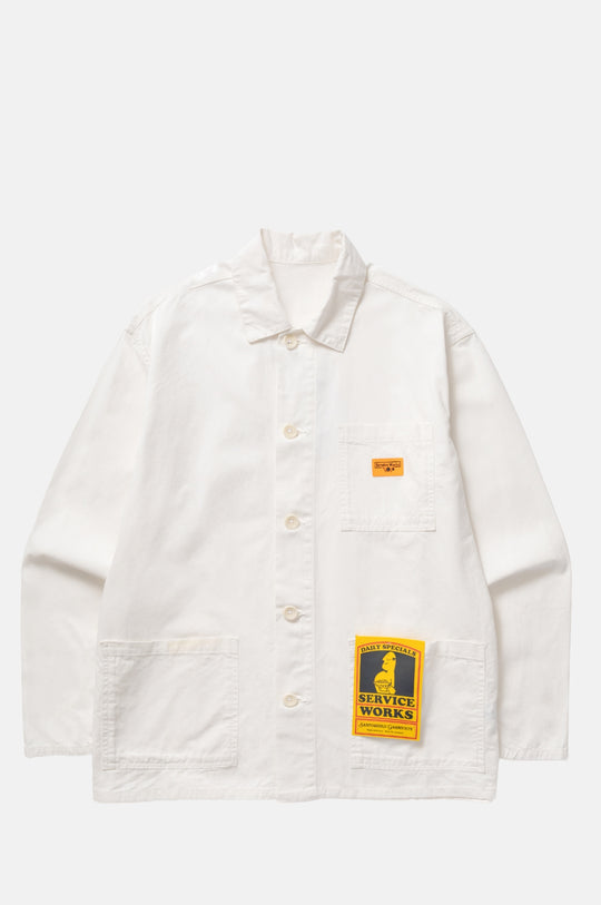 Twill Chore Shirt Off-White