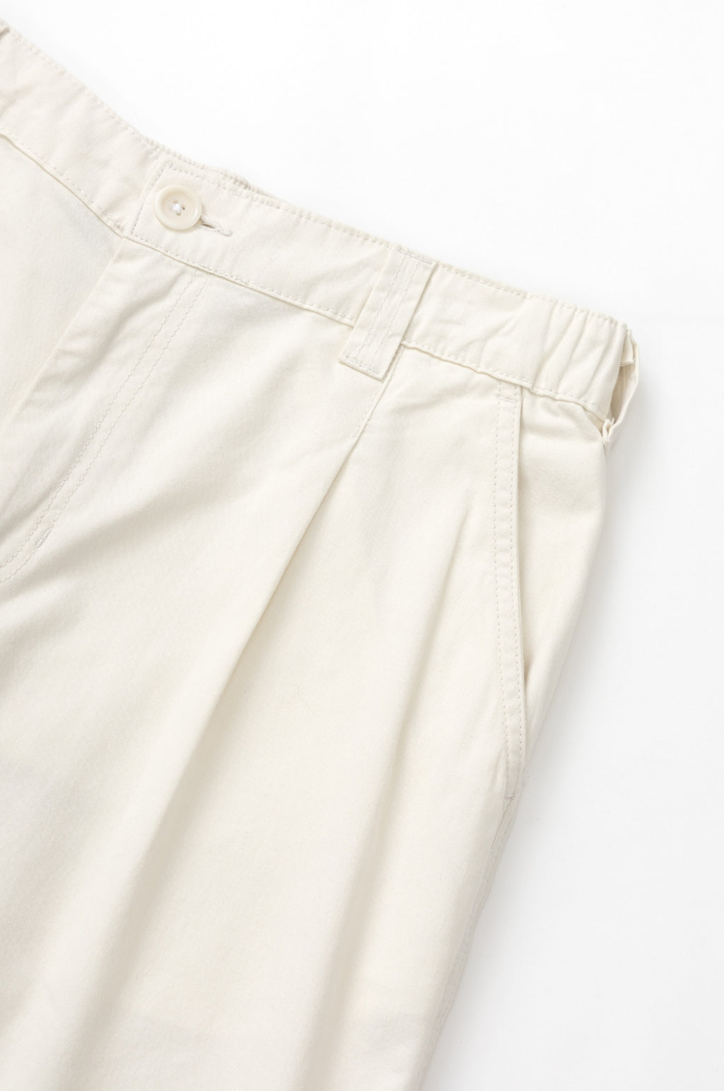 Twill Waiter Pants Off-White