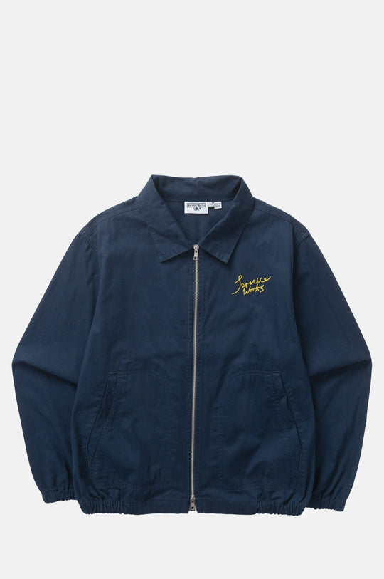 Twill Work Jacket Dark Navy