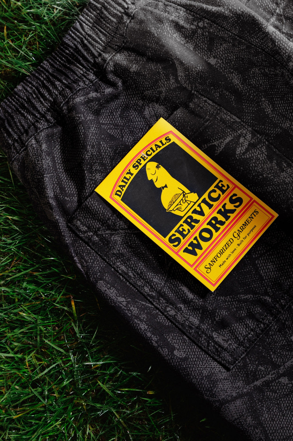 Xerox Camo Chef Pants Mono