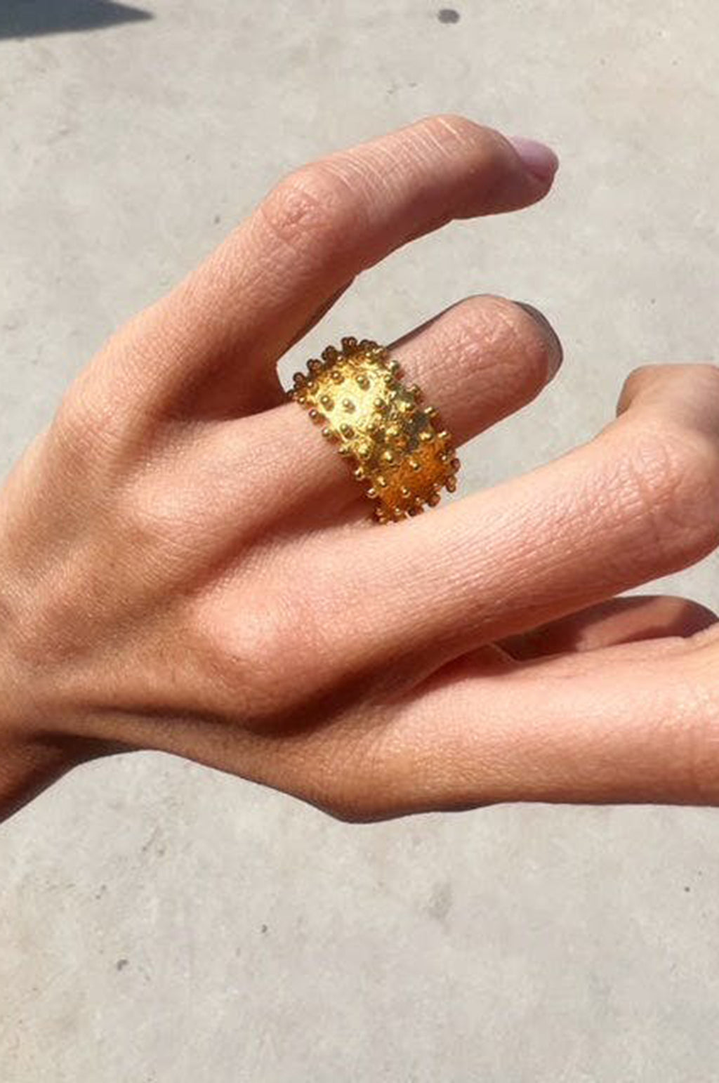 Shyla Ilina Spike Gold Ring – The Hambledon