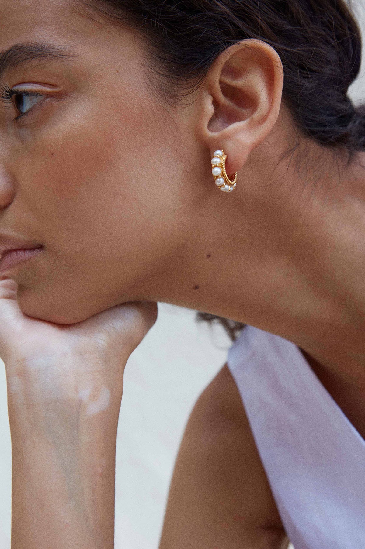 Shyla Rafelli Earrings-Clear main image 1