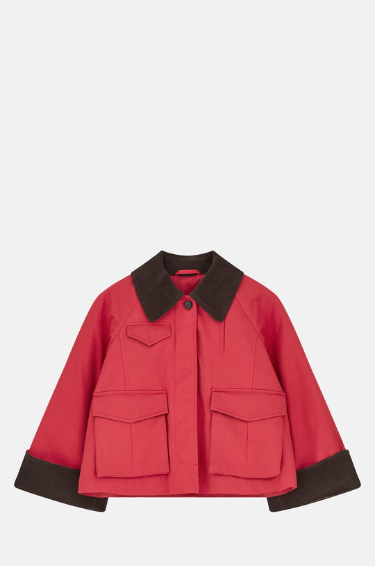 Gaby City Jacket Aurora Red