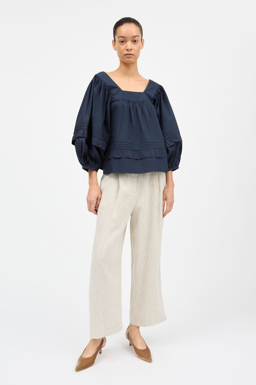Alice Blouse Dark Navy