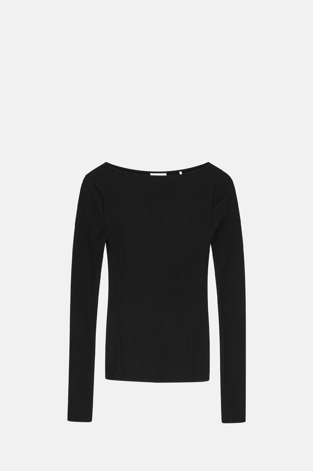 Skall Studio Amy Wide Neck Blouse Black.