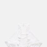 Skall Studio Beatrice Scarf White.
